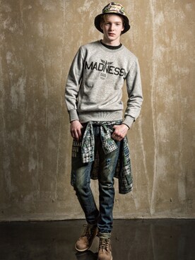 「アイテム（サンバイザー、その他）」を使った、SKATOPIAさん（メンズ・180cm）の春コーディネート