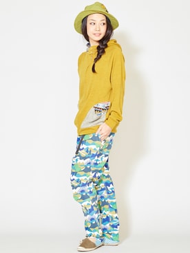 「Amina（アミナ）のアイテム」を使った、Zenyaさん（レディース・158cm）の春コーディネート