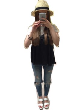 aaakkkさん（レディース・158cm）の春コーディネート