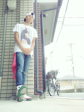 「JOYRICH」｜「アイテム（その他）」を使った、Ryooo→さん（メンズ・174cm）の夏コーディネート