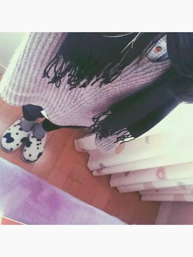 「Acne Studios（アクネストゥディオズ）のアイテム（トップス、グレー系）」を使った、我一定能找到属于我的徐太宇さん（レディース）の冬コーディネート