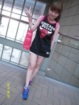 「アイテム（ジャージ）」を使った、💗circle💗さん（レディース・148cm・20代）の冬コーディネート