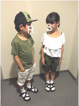 R♡Sさん(キッズ・120cm)の夏コーディネート