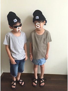 R♡Sさん（キッズ・120cm）の夏コーディネート