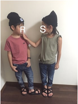 R♡Sさん（キッズ・120cm）の夏コーディネート