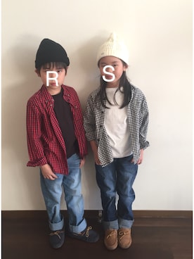 R♡Sさん（キッズ・121cm）の秋コーディネート