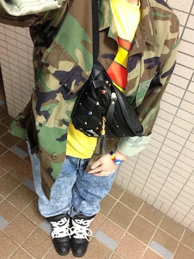 おかちゃんぴんさん（レディース・159cm）の春コーディネート