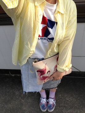 おかちゃんぴんさん（レディース・159cm）の春コーディネート