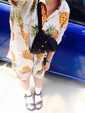 おかちゃんぴんさん（レディース・159cm）の夏コーディネート