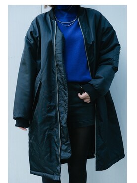 「Jのアイテム」を使った、あきほさん（レディース・165cm）の冬コーディネート