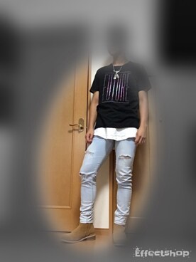 「アイテム（アクセサリー）」を使った、S.Fさん（メンズ・177cm・10代）の秋コーディネート