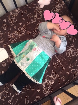 「アイテム（レッグウォーマー、ブラック系）」を使った、Zakki(24)♀*Ü*さん（レディース・152cm）の秋コーディネート