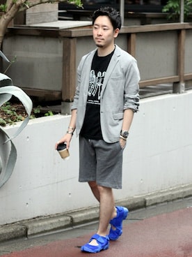 大木さん（メンズ・171cm）の夏コーディネート