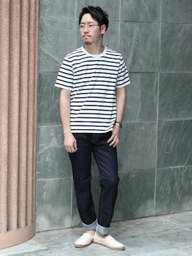 大木さん（メンズ・171cm）の夏コーディネート
