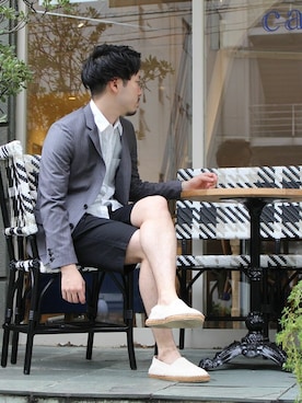 大木さん（メンズ・171cm）の夏コーディネート