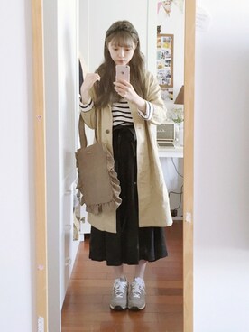 Nanaa__さん（レディース・161cm）の春コーディネート