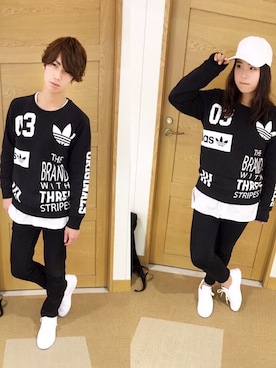 パンダマン@ひろさん（メンズ・180cm）の春コーディネート