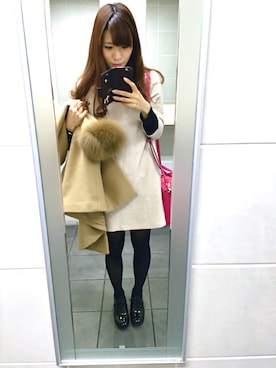 「アイテム（ブーティ）」を使った、mayukaさん（レディース・157cm・20代）の春コーディネート