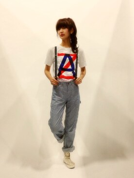 行木由香里さん（レディース・168cm）の夏コーディネート