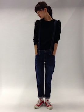 行木由香里さん(レディース・168cm)の夏コーディネート