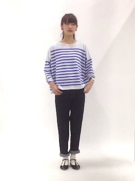 行木由香里さん（レディース・168cm）の春コーディネート