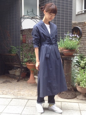 行木由香里さん（レディース・168cm）の春コーディネート