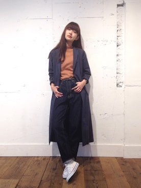 行木由香里さん（レディース・168cm）の夏コーディネート