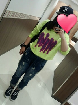 えりこさん(レディース・156cm)の夏コーディネート