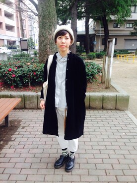 satomiさん（レディース・157cm）の春コーディネート