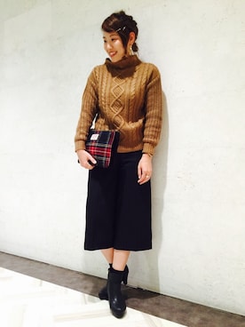 YURIEさん（レディース・164cm）の秋コーディネート