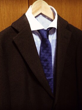 「VISARUNO（ビサルノ）のアイテム（ジャケット/アウター）」を使った、Danny Williamsさん（メンズ・177cm）の秋コーディネート