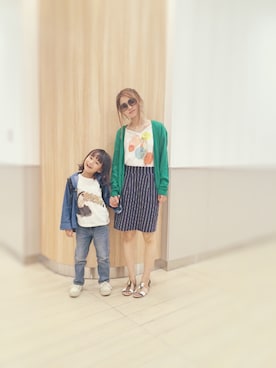 Natsu♡さん（レディース・162cm）の夏コーディネート