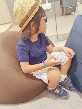 Natsu♡さん(キッズ・100cm)の夏コーディネート