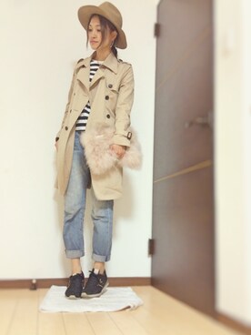 「JILKY（ジルキー）のアイテム（ジャケット/アウター）」を使った、Natsu♡さん（レディース・162cm）の秋コーディネート
