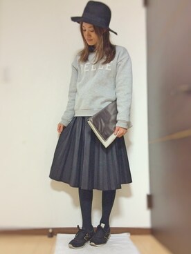 Natsu♡さん（レディース・162cm）の冬コーディネート