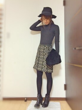 Natsu♡さん（レディース・162cm）の冬コーディネート