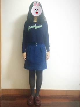 「skirt」｜「アイテム（その他シューズ）」を使った、Rocoさん（レディース・160cm）の春コーディネート