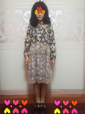 「AS KNOW AS plus（アズノゥアズプラス）のアイテム」を使った、Rocoさん（レディース・160cm）の春コーディネート