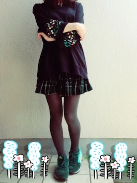 「やさしい気持ち」｜ゆんゆゆさん（レディース・145cm）の秋コーディネート
