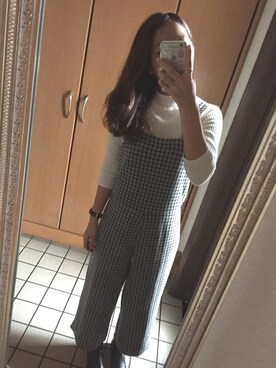 manaさん（レディース・164cm）の冬コーディネート