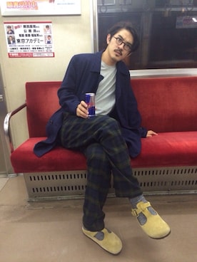 Birkenstock Paris Vl Sand Women を使ったその他ユーザーのメンズ人気ファッションコーディネート Wear