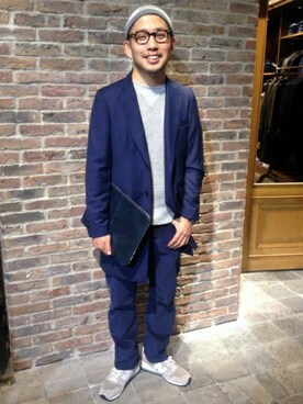 JOURNAL STANDARD 神戸店 スタッフさん（メンズ・172cm）の秋コーディネート