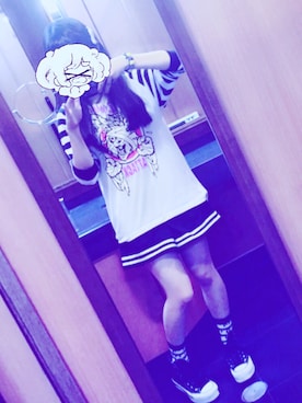 「アイテム（バングル/リストバンド）」を使った、みみみさん（レディース・150cm・10代）の秋コーディネート