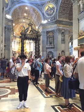 harukaさん（レディース・159cm）の夏コーディネート