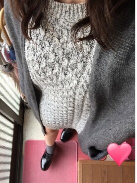 「index（インデックス）のアイテム（その他アウター）」を使った、YUiさん（レディース・163cm）の秋コーディネート