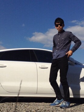 K3NJIさん（メンズ・174cm）の秋コーディネート