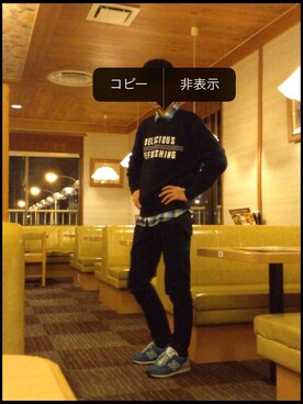 K3NJIさん（メンズ・174cm）の秋コーディネート