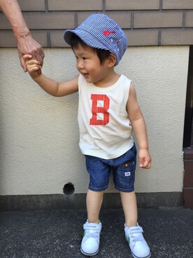 harumuneさん（キッズ・100cm）の夏コーディネート