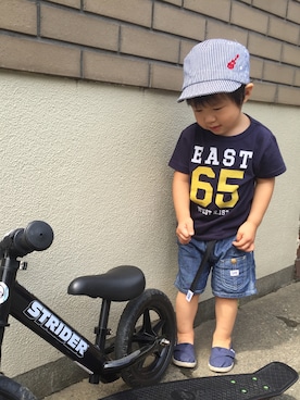 harumuneさん（キッズ・100cm）の秋コーディネート