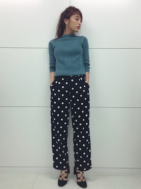 「ESPERANZA（エスペランサ）のアイテム（パンプス）」を使った、近藤千尋さん（レディース・160cm）の冬コーディネート